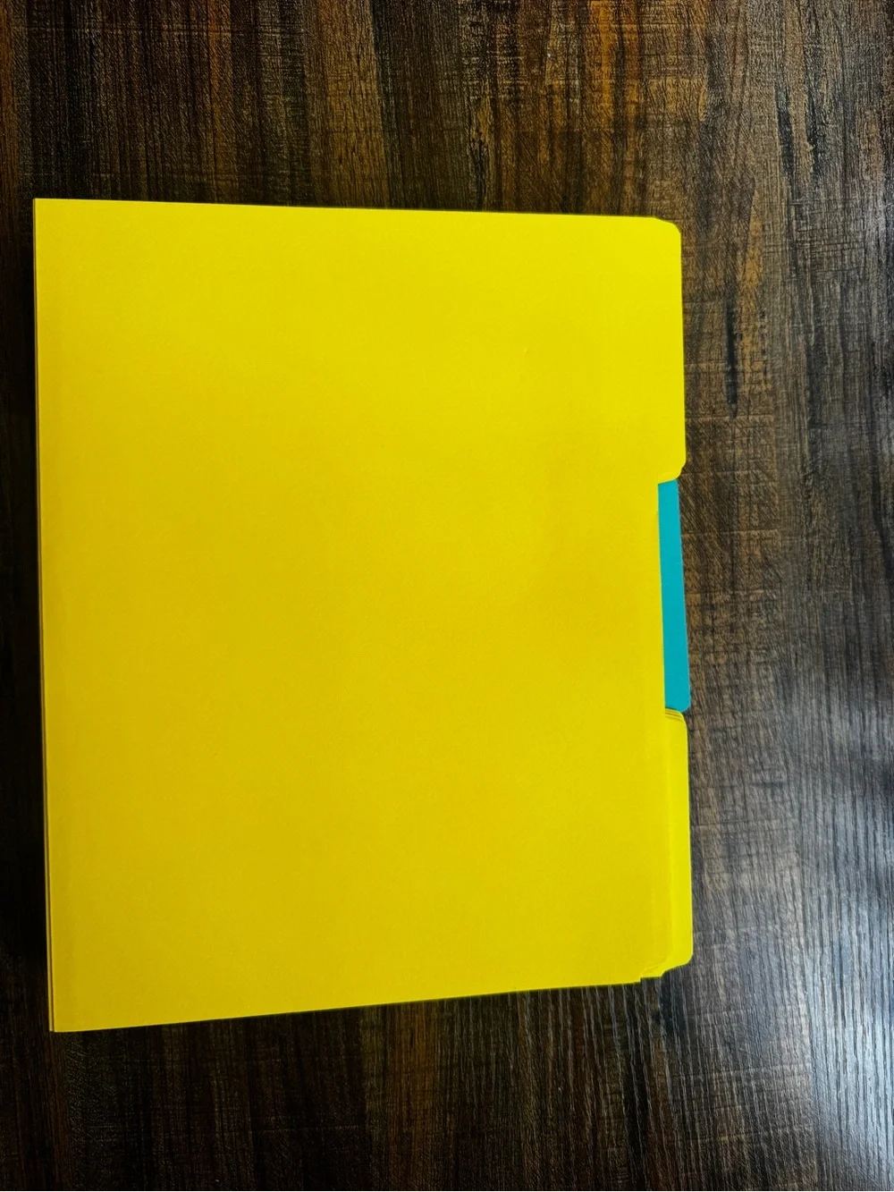 Assorted Color 3-Tab File Folders - 50 Count